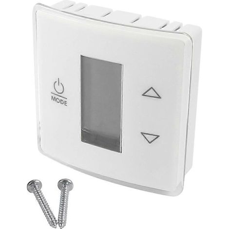 Kit de commande de thermostat mural monozone pour climatiseurs Dometic de camping-car/caravane avec affichage de la température 3316250.712 B (1/5)