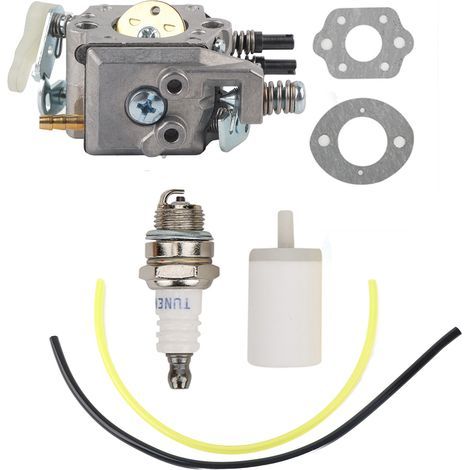 Carburateur pour Tronçonneuse Husqvarna 50 51 55, Pièce de Rechange en Aluminium Léger (1/5)