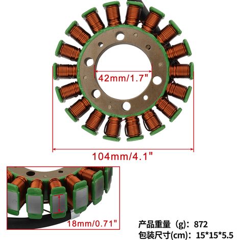 Statorspulenadapter für Ninja 2002/2003 Zx12r 02-03 21003-0011 21003-1391 (1/4)