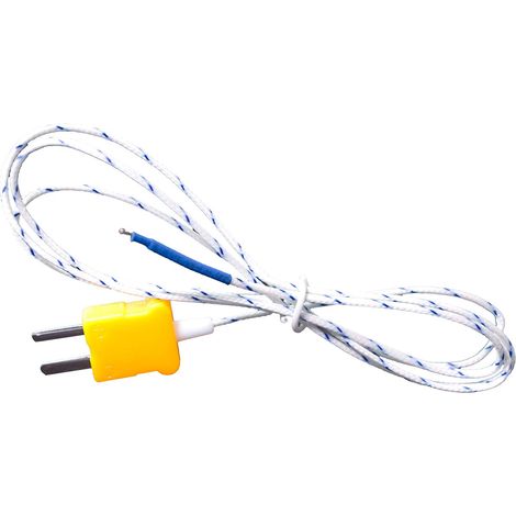 PeakTech Ahrensburg PeakTech TF-50 - Sensore di temperatura da -50°C a 250°C con connettore di tipo K, termometro e multimetro