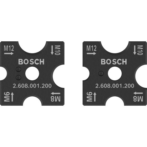 Bosch PRO Schneidebacken Gewindestangenschneider Set, für M6, M8, M10, M12