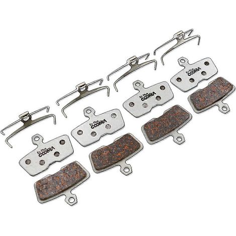 4 paires de plaquettes de frein à disque Ex Plus pour vélo, compatibles AVID, haute performance, jeu de remplacement durable (1/5)