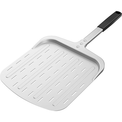 1 Pelle à Pizza, Aluminium Anodisé, Perforée, Légère, Pour Four à Pizza (1/5)