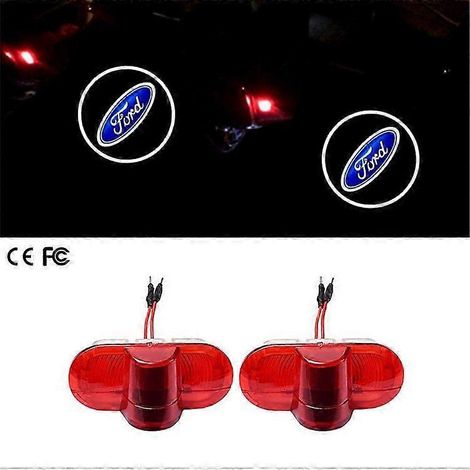 2 pièces de lumières de bienvenue, adaptées aux lumières de bienvenue Ford, aux lumières de bienvenue spéciales des modèles Maxx, aux lumières de projection de porte à LED (1/5)