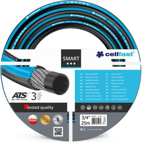 Cellfast Gartenschlauch Smart ATS 3/4" 25 MB