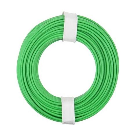 Donau Elektronik 125-014 Cavo per cablaggi 1 x 0.25 mm² Verde 10 m