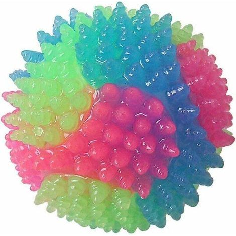 Leuchtender Hundeball, LED-Hundeball, Hüpfball, leuchtendes Hundespielzeug, Hüpfball, Hundespielzeug, Katzenbälle, Ball (1/4)