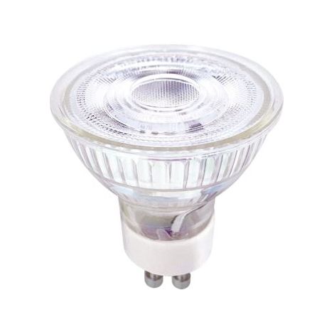 Bombilla LED dicroica cristal 38º 5W GU10 6500K (1/3)