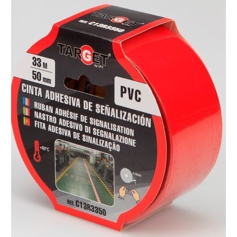 Cinta Adhesiva 50Mmx33Mt Sealizacion Target Pvc Ro C13R3350 (1/3)