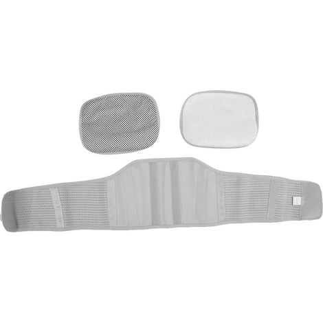 Ceinture De Soutien Lombaire Respirante Avec Coussinets Amovibles Pour Sport Et Usage Quotidien - Taille Unique (1/5)