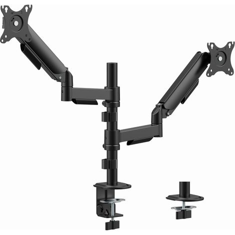 BRAS DE MONTAGE RÉGLABLE POUR 2 ÉCRANS GEMBIRD 17” (1/5)