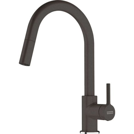 Franke Lina - Spültischarmatur FC 6051.088 mit Ausziehbrause, schiefergrau 115.0747.508 (1/4)