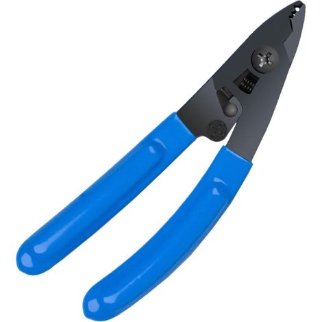 Elfcam® - Pince à Dénuder 3 Coupes, FTTH Outils pour Dénuder et Décaper pour 2 Gaines de Fibre 125μm à 900μm une Fois, CS-02 (1/5)