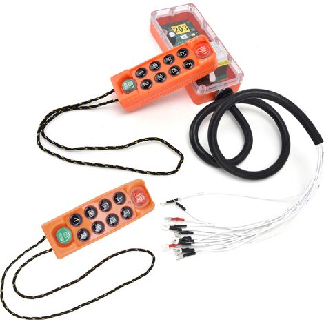 Télécommande sans fil pour grue industrielle, palan électrique à canal, interrupteur radio H23C++ (12V36V (basse tension)) (1/5)