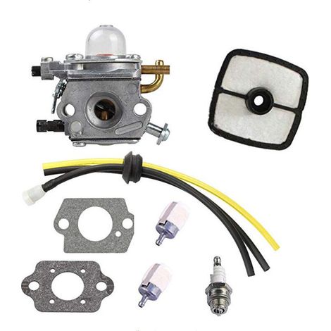 Ensemble carburateur C1U-K78 avec filtre à air et filtre à huile, kit complet d’entretien pour outils d’aménagement paysager et moteur thermique. (1/4)