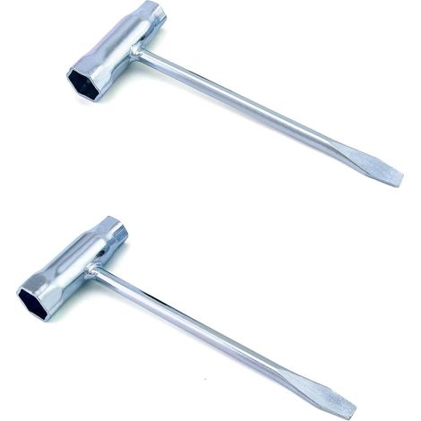 Llave combinada, llave para bujías, llave en T para motosierras, 13 mm x 19 mm