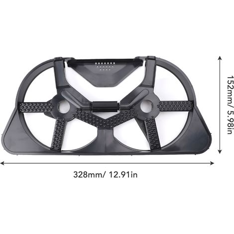 Ortviai Bac à nettoyage pour station de base Dreame X30 et X30PRO – plateau en ABS avec double raclette (1/4)