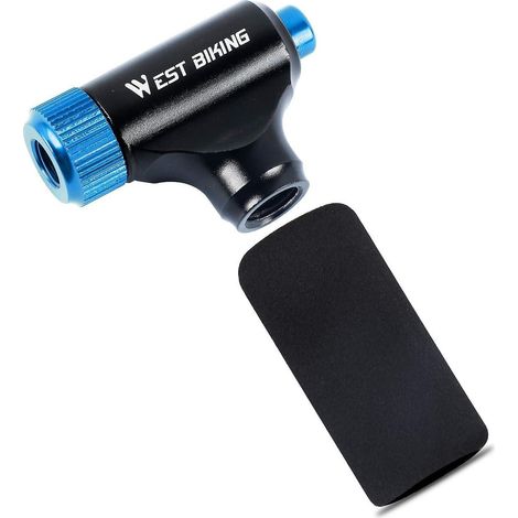 Gonfleur CO2 avec manchon isolant pour valves Presta et Schrader