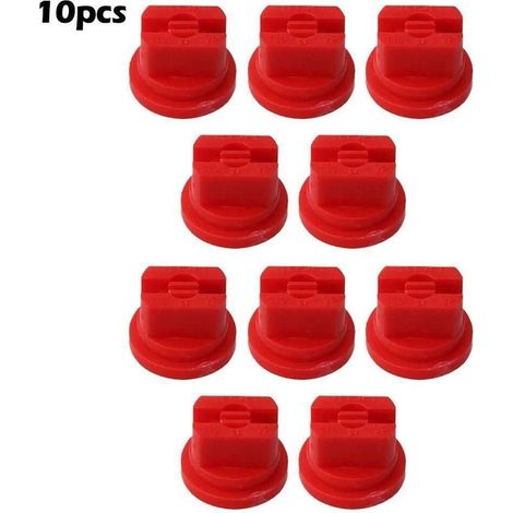 Lot de 10 buses de pulvérisation pour pistolet à Rouge (1/3)