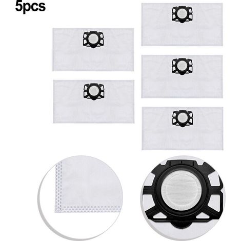 4Sacchetti Karcher Aspirapolvere KFI 357 WD3 WD2 plus KWD 1 - 3 WD 2 / WD 3 (1/3)
