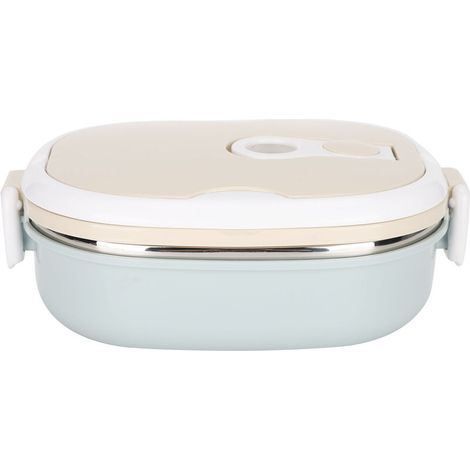 Récipient de nourriture thermique isolé par acier inoxydable portatif de bote à lunch pour le travail d'enfants d'étudiant couche unique 900ml (1/4)