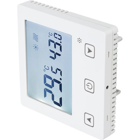 AC220V Thermostat Wasser-Fußbodenheizung Klimaanlage Temperaturregler mit Touchscreen (1/5)