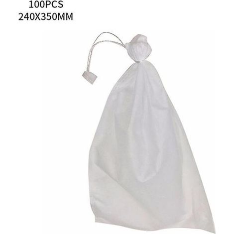 Lot de 100 filets pour sacs de raisins et légumes, protection des fruits et légumes (1/3)