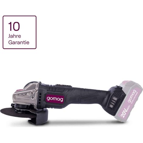 Gomag Akku Winkelschleifer GO-WS125BL 20V Ø125mm Brushless 3000 – 10000min-¹ (1/3)
