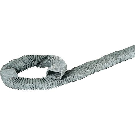 Atlantic – Conduit souple rectangulaire PVC 125mm – Longueur 10m – Spirale de renfort – Pour réseaux VMC – Installation rapide