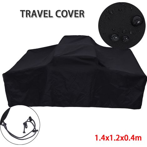 Housse de remorque de camping en tissu oxford 210D, housse pour tente de toit, couleur noire, 140×120×40 cm (1/5)
