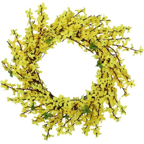 Guirlande Jasmin Artificiel - 50 Cm - Décoration Printanière Pour Porte Fenêtre Balcon - Idéal Maison Ferme - 1 Pièce (1/2)