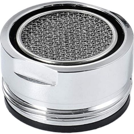 aérateurs robinet en pour économie d'eau filtre remplaçable buse mixte filetage pièces salle bain 24 mm lot de 1 Laiton (1/5)