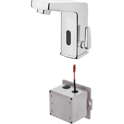 Deante Grifo de lavabo moderno cromo sin contacto