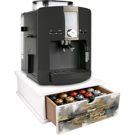 Lupia -  Cassetto Porta Cialde Caffè e Porta Capsule 27x33x11 cm GOLDEN ART