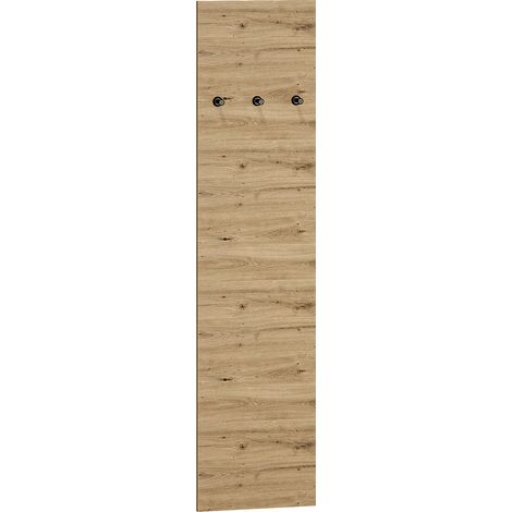 Appendiabiti a muro con 3 pioli Liora Wood (1/4)