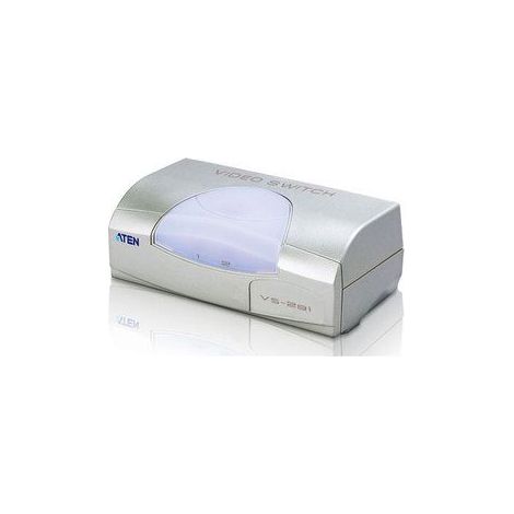 ATEN VS291 2-fach Monitor Umschalter elektrisch S-VGA 2PC/1Monitor oder Beamer (VS291) (1/5)