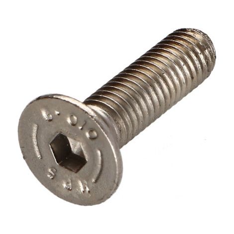 Vis métaux FHC tête fraisée empreinte hexagonale creuse Clé de 5 HC5 M8X30 Filetage total Classe 10.9 Acier-1 pièce (1/4)