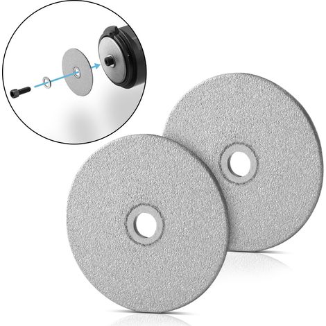 STAHLWERK set di 2 dischi diamantati 36,8 mm per smerigliatrice al tungsteno