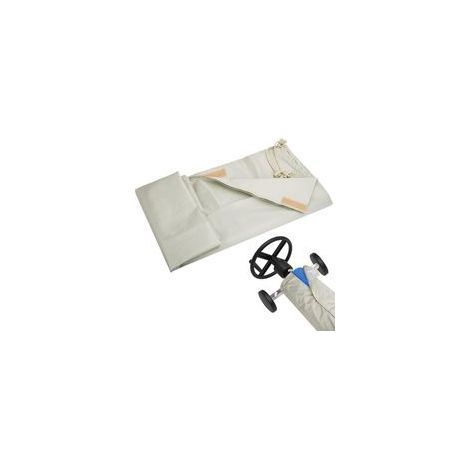 Beige, 16 pi : 610x96cm, bâche de piscine en rouleau, protection solaire 190T en polyester taffetas enduit d'argent, tissu Oxford imperméable, rouleau de protection d'écran (1/5)
