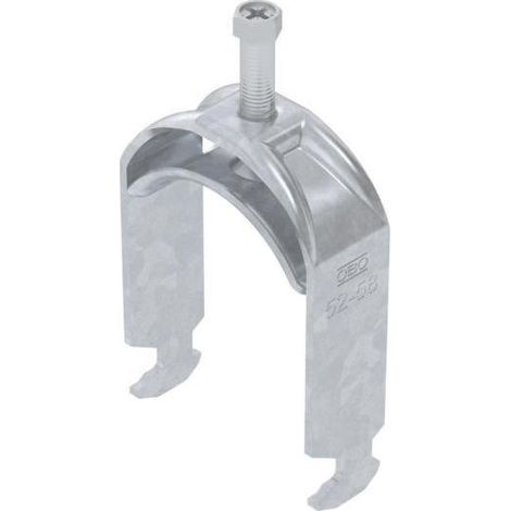 OBO Bettermann Abrazadera de estribo 2056 52-58mm acero galvanizado en caliente, 1186056