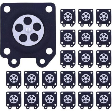 20 Pièces Diaphragme de Carburateur pour Walbro WA WT WY WZ Série, Kit Membrane Joint Carburateur Kit de Reparation OEM 95-526, 95-526-9, 95-526-9 (1/5)