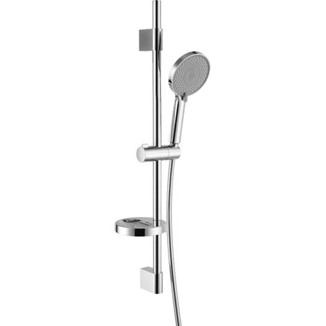 Ensemble de douche avec douchette 3 jets PAINI Hydro + porte-savon (1/3)