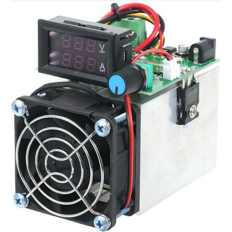 Large électronique 12V 250W 0-20A Capacité de batterie Testeur Plaque de décharge du module de vieillissement (1/4)