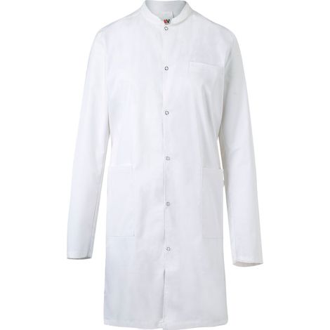 Bata stretch para hombre con cuello mao y botones automáticos VELILLA 539006S 3XL