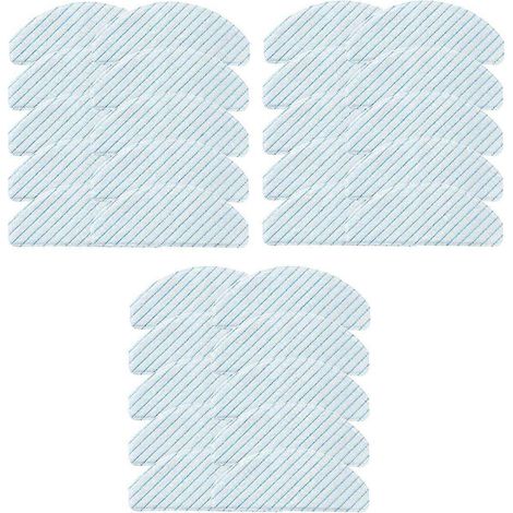 Lot de 30 lingettes de nettoyage jetables et puissantes pour aspirateur robot Ecovacs Deebot Ozmo T8 Aivi T8 MAX (1/5)