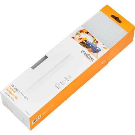 Stick adesivi CRISTAL L.250mm Cartucce di colla Ø 11mm 1000g