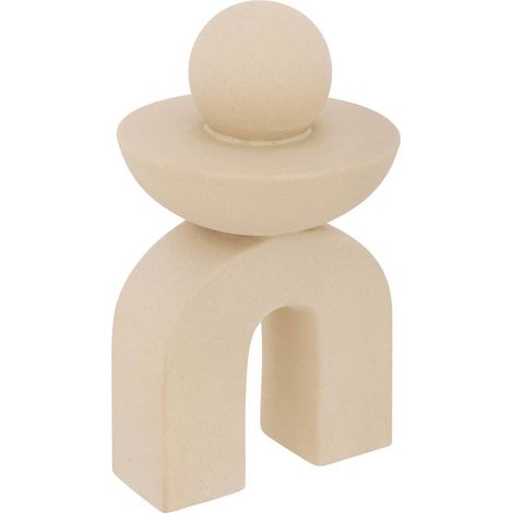 Decorazione da tavolo wavy bliss h.18cm in ceramica - Atmosphera créateur d'intérieur (1/2)