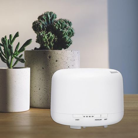 Diffuseur, vaporisateur, purificateur d'air, brumisateur, humidificateur d'air, lumière chaude (1/5)