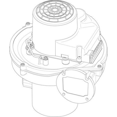 BOSCH Ventilateur EBM NRG-137 - 75-100 kW everp, 8738805004