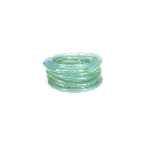 TUBO SPIRALATO TRASPARENTE STEEL FILO ACCIAIO D.60 AL MT (39584)